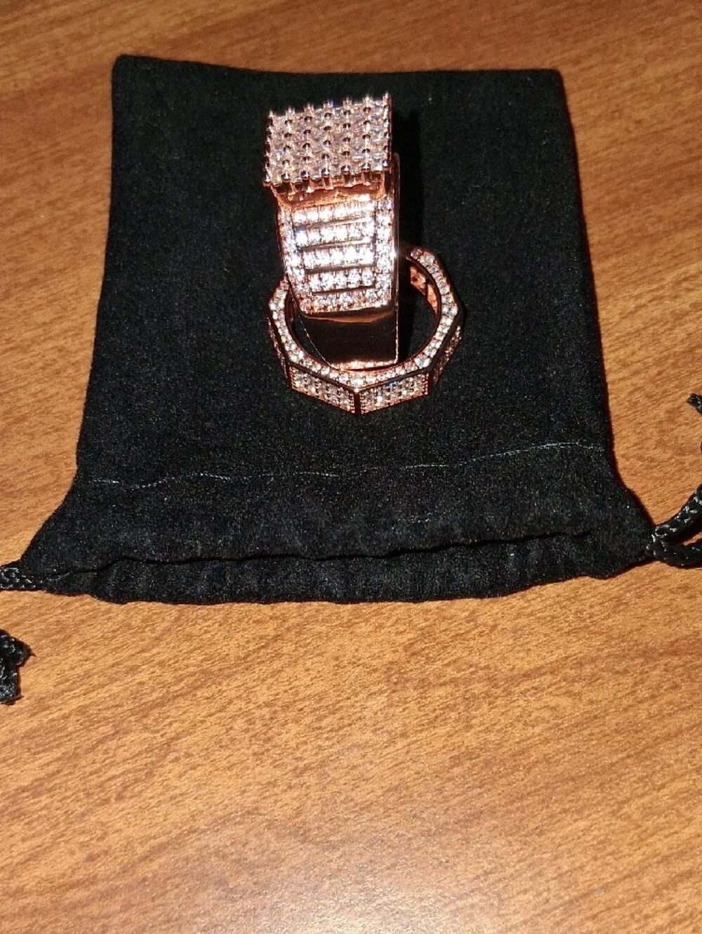 rose gold elegant rose